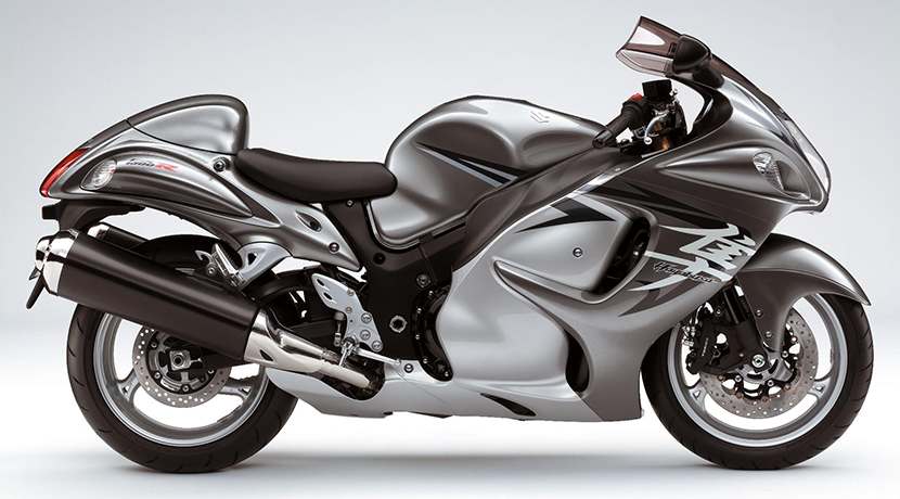 Suzuki Hayabusa lateral